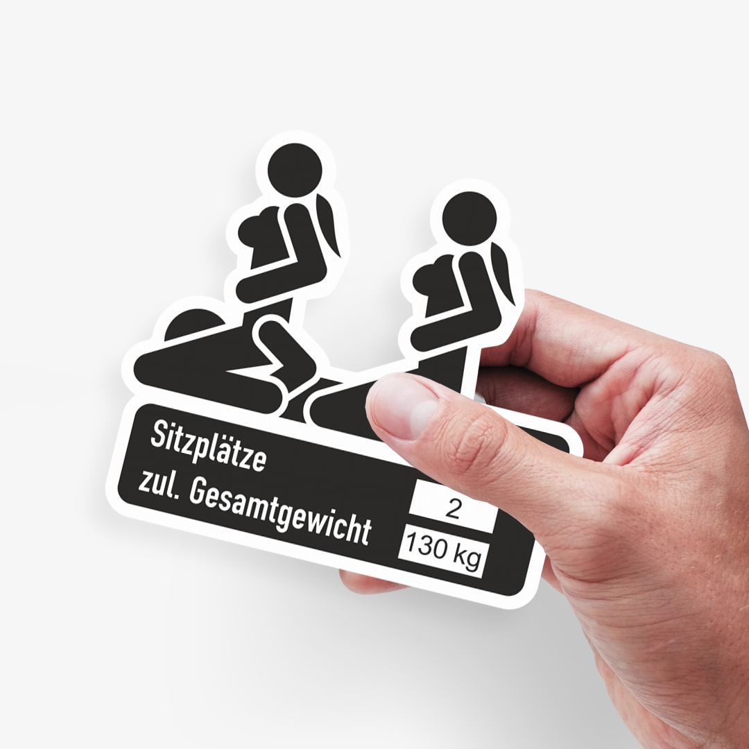 Maximal 2 Sitzplätze